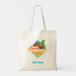 Bolsa Tote Santo Domingo Caribe Retro República Dominicana
