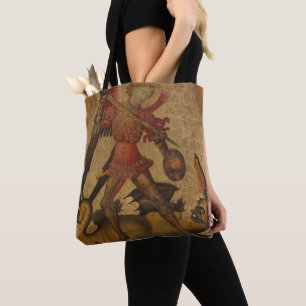 Bolsa Tote Santo Michael e o Dragão