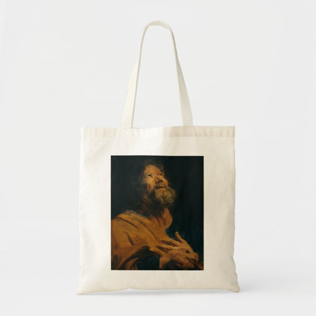 Bolsa Tote Santo Peter por Antoon van Dyck (Frente)