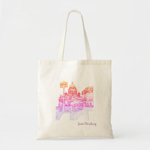 Bolsa Tote Santo Petersburg City Russia Architecture Tote Bag
