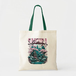 Bolsa Tote Santuário Sakura Jardim Japonês