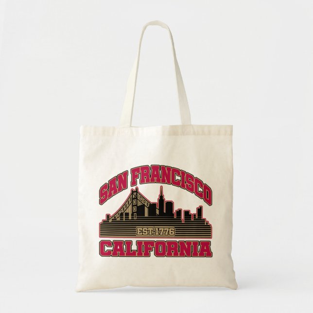 Bolsa Tote São Francisco, Califórnia (Frente)