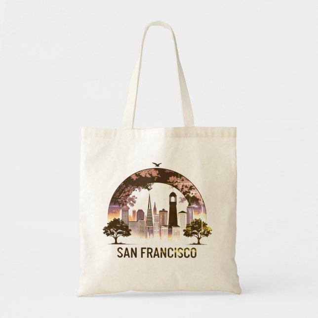 Bolsa Tote São Francisco Cidade Califórnia EUA (Frente)