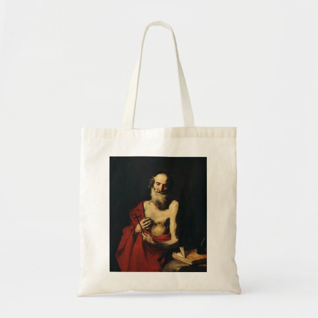 Bolsa Tote São Jerônimo por Jusepe de Ribera (Frente)