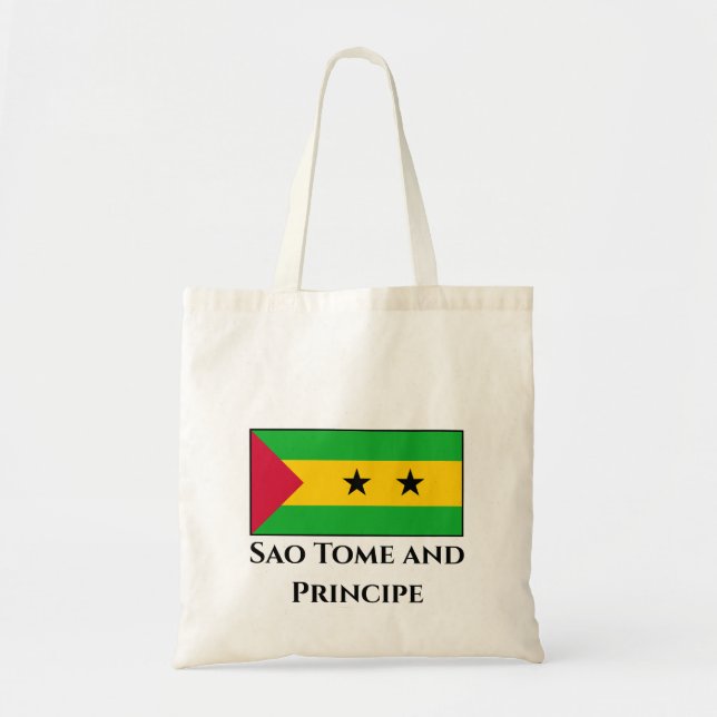 Bolsa Tote São Tomé e Príncipe Sinalizador (Frente)