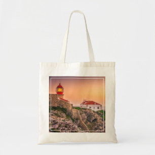 Bolsa Tote Sao Vicente de Cabo no por do sol   o Algarve,