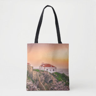 Bolsa Tote Sao Vicente de Cabo no por do sol   o Algarve,