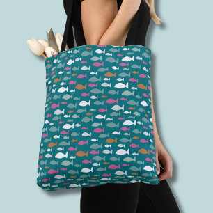 Bolsa Tote Sapato de Peixe Verde