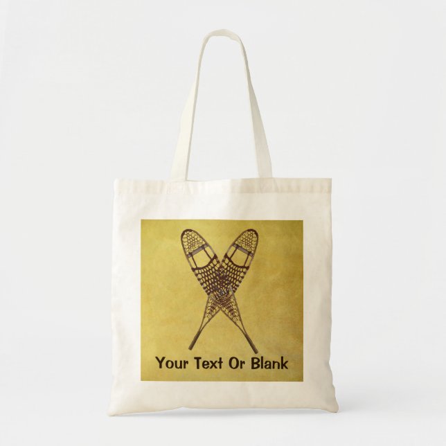 Bolsa Tote Sapatos de neve (Frente)