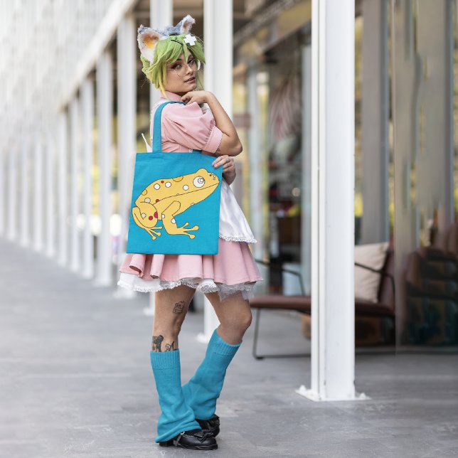 Bolsa Tote Sapo amarelo (Criador carregado)