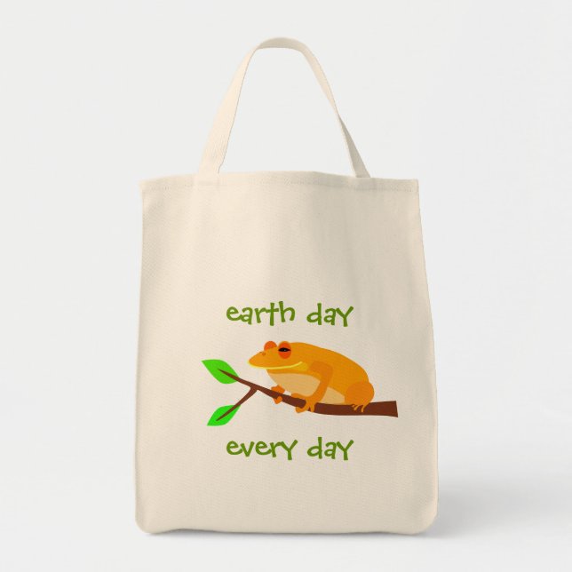 Bolsa Tote Sapo ambiental (Frente)