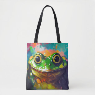 Bolsa Tote Sapo Animal Discovery Adventure Nature Planet Ear