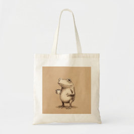 Bolsa Tote Sapo com Café – Animal Vintage Caprichoso