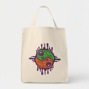 Bolsa Tote Sapo de unidade de disquete Yin Yang