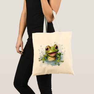 Bolsa Tote Sapo engraçado