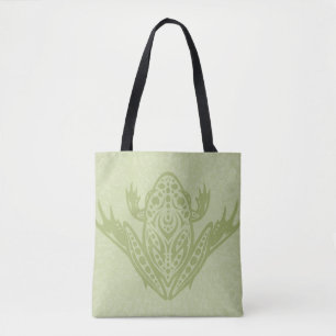 Bolsa Tote Sapo Leopardo Tribal
