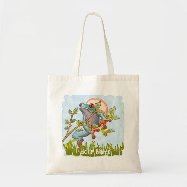Bolsa Tote Sapo se Escondendo (Frente)