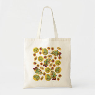 Bolsa Tote Sapos e morangos