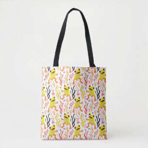 Bolsa Tote Sapos Reproduzíveis