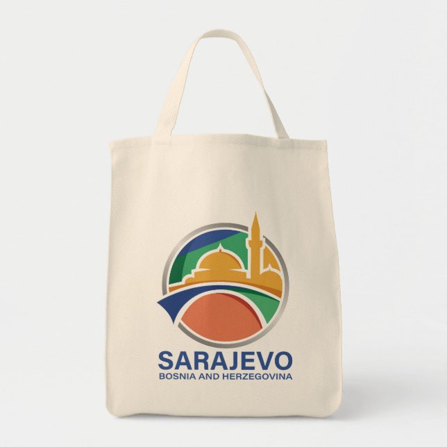 Bolsa Tote Sarajevo Bosnia and Herzegovina (Frente)