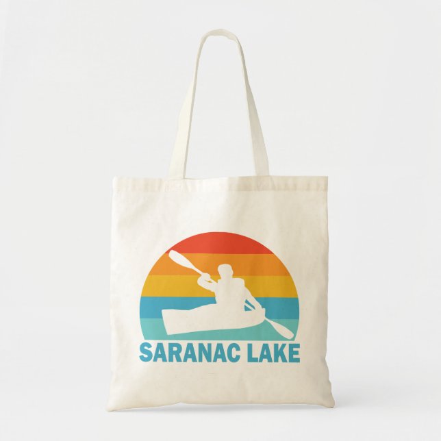 Bolsa Tote Saranac Lake New York Kayak (Frente)