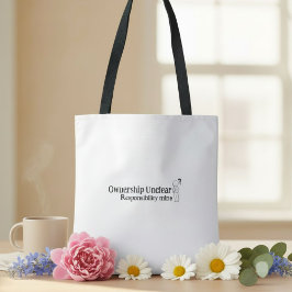 Bolsa Tote Sarcasm funny witty  humor quote 