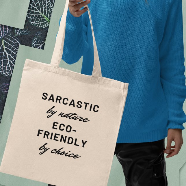 Bolsa Tote Sarcástico por Natureza, eco-amigável por oferta p (Choose sustainable fashion with a touch of sarcasm – shop now!)
