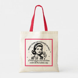 Bolsa Tote Sarcástico Retro - Cookies