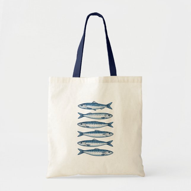 Bolsa Tote Sardines (Frente)