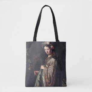 Bolsa Tote Saskia van Uylenburgh como Flora, Rembrandt, 1634