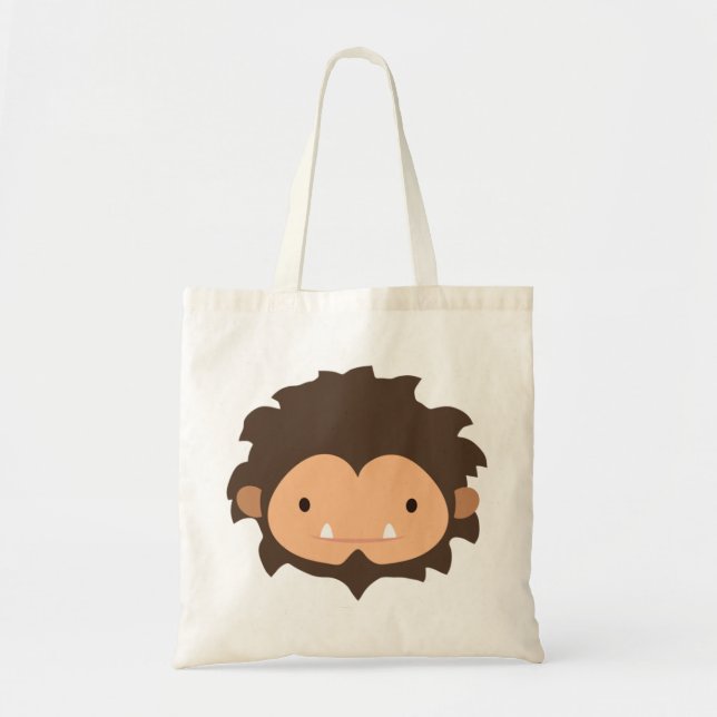 Bolsa Tote Sasquatch Big Head Clássico (Frente)