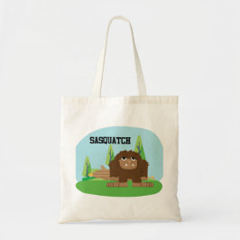 Bolsa Tote Sasquatch de Cartoon Bonito