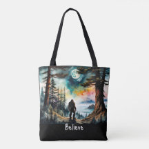 Sasquatch em Ridge, olhando para o Oceano