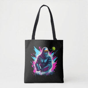 Bolsa Tote Sasquatch Jogando Pickleball 2, 1980
