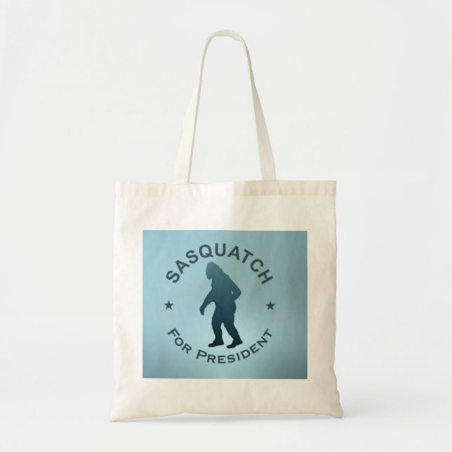 Bolsa Tote Sasquatch Para Presidente (Frente)