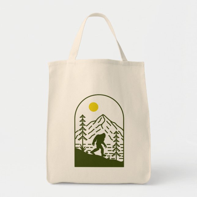 Bolsa Tote Sasquatch Tote Bag (Frente)