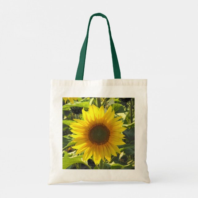 Bolsa Tote Sassy Sunflower Tote Bag (Verso)