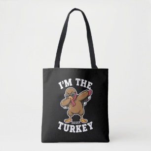 Bolsa Tote Sassy Turkey Matching Family Graças Party