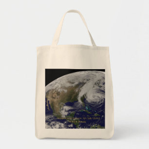 Bolsa Tote Satélite do furacão Sandy
