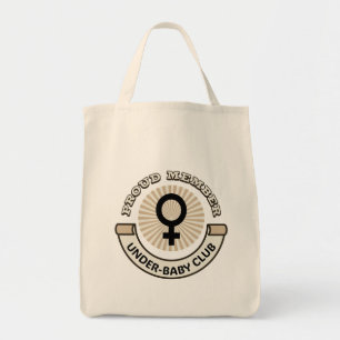 Bolsa Tote Sátira Política "Orgulhoso Membro do Clube Sub-Beb