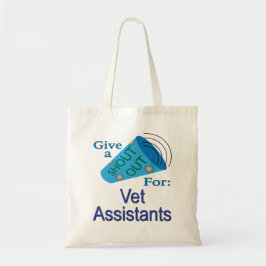 Bolsa Tote Saudação para Assistentes Veterinários