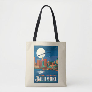 Bolsa Tote Saudações de Baltimore