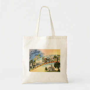 Bolsa Tote Saudações De Connecticut