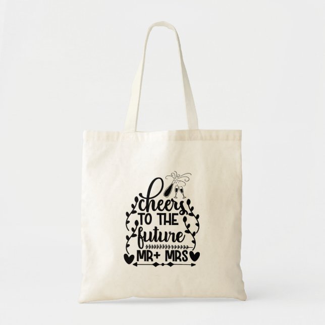 Bolsa Tote Saúde Ao Futuro Sr. + Sra. (Frente)