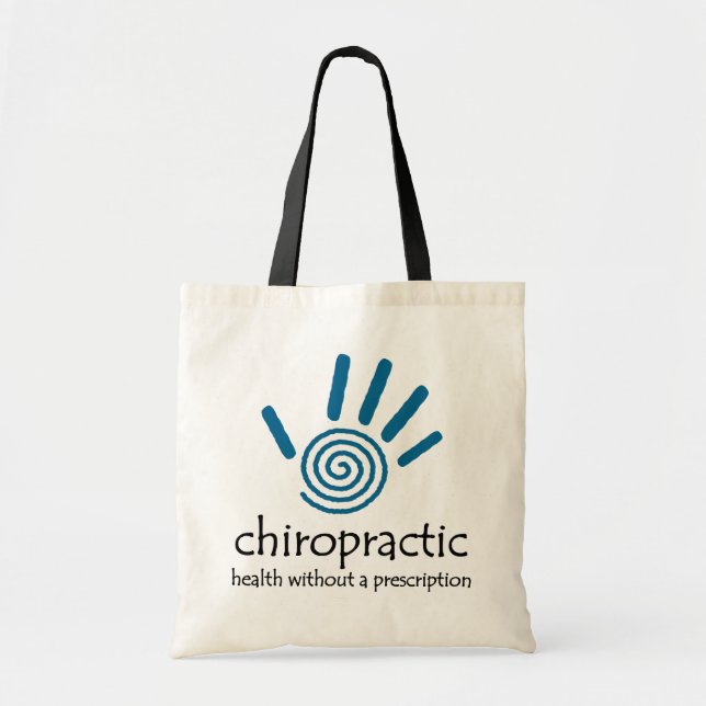 Bolsa Tote Saúde de Chiro sem sacola de Rx (Frente)