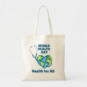 Bolsa Tote Saúde no Dia Mundial da Saúde para Todos