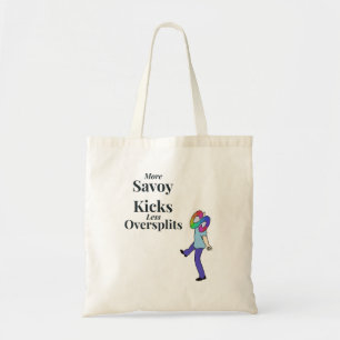 Bolsa Tote Savoy Kicks vs. Orçamento de Oversplits