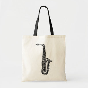 Bolsa Tote Saxofone do alto