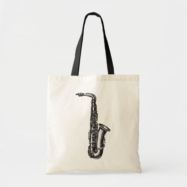 Bolsa Tote Saxofone do alto (Frente)