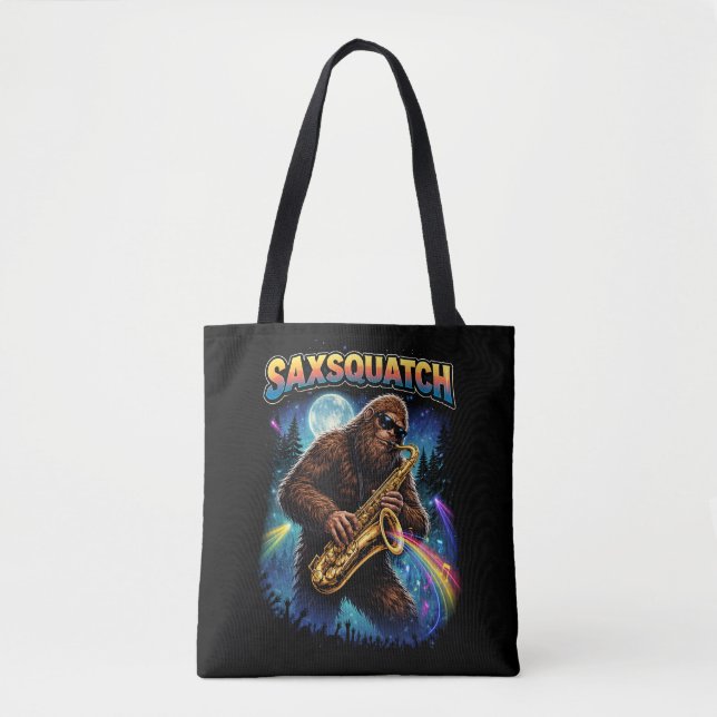 Bolsa Tote Saxsquatch (Frente)